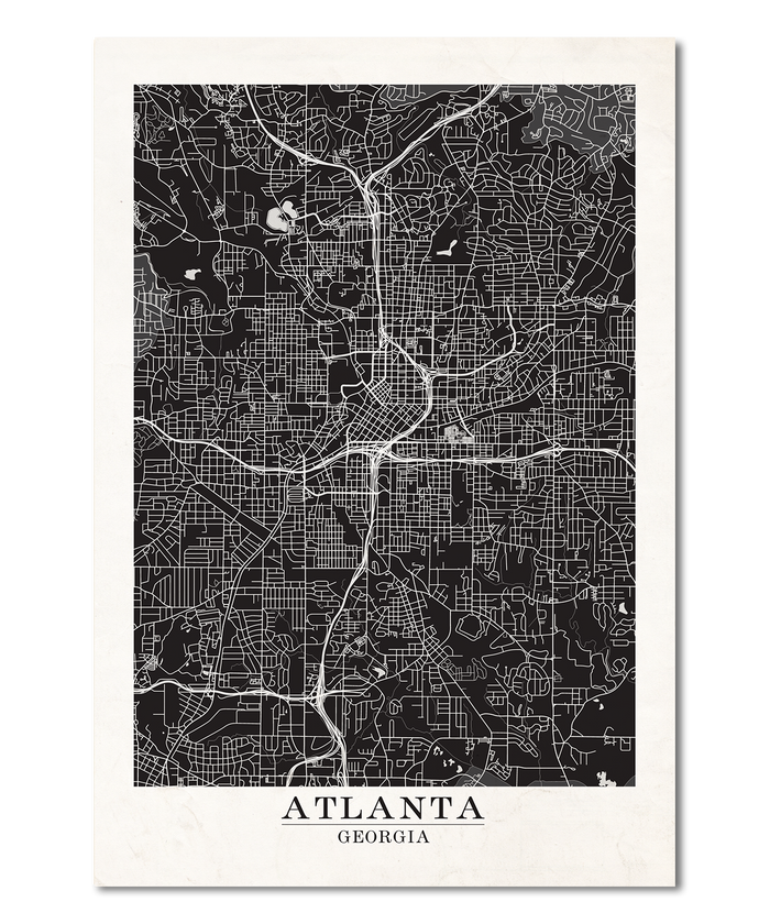 Atlanta Map Design