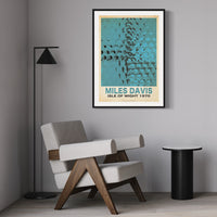 Miles Davis, Isle of Wight 1970, Fine Art Framed