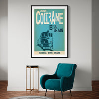 John Coltrane, Blue Train, 1958, Fine Art Framed