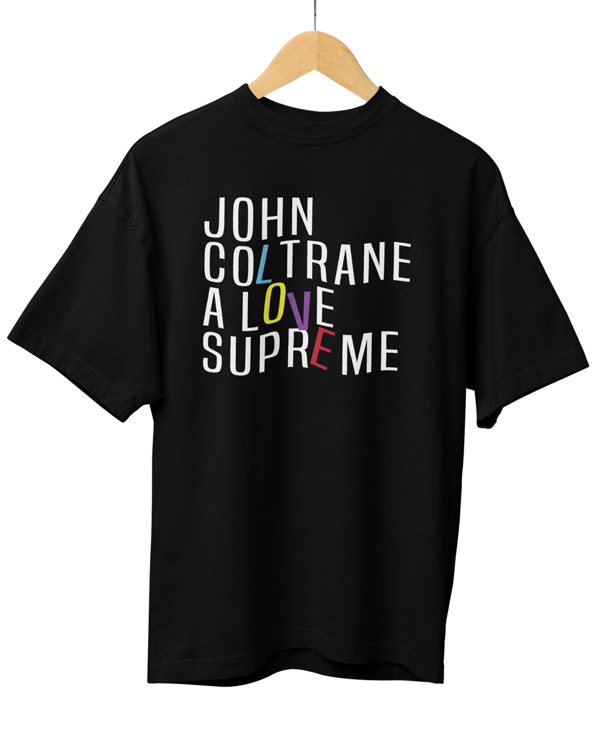 John Coltrane, A Love Supreme Black T-Shirt (Officially Licensed)