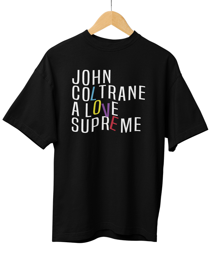 John Coltrane, A Love Supreme Black T-Shirt (Officially Licensed)