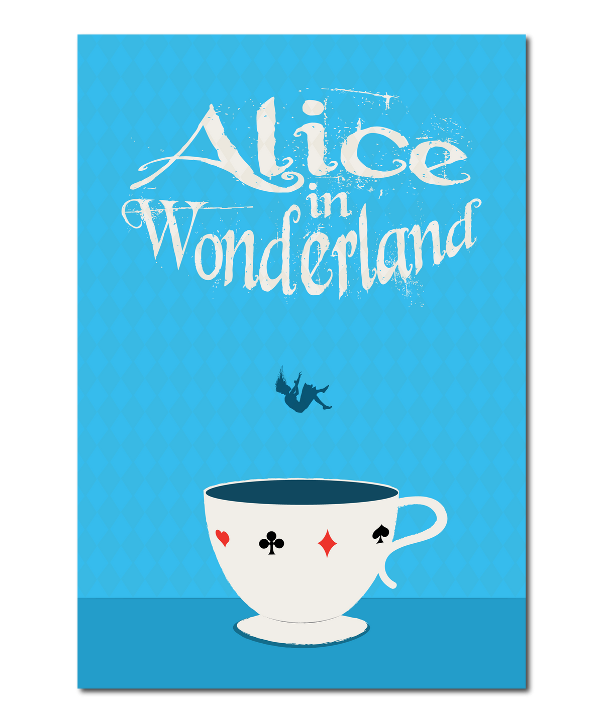 Original Print Reinterpretation of the classic novel, "Alice In Wonderland”