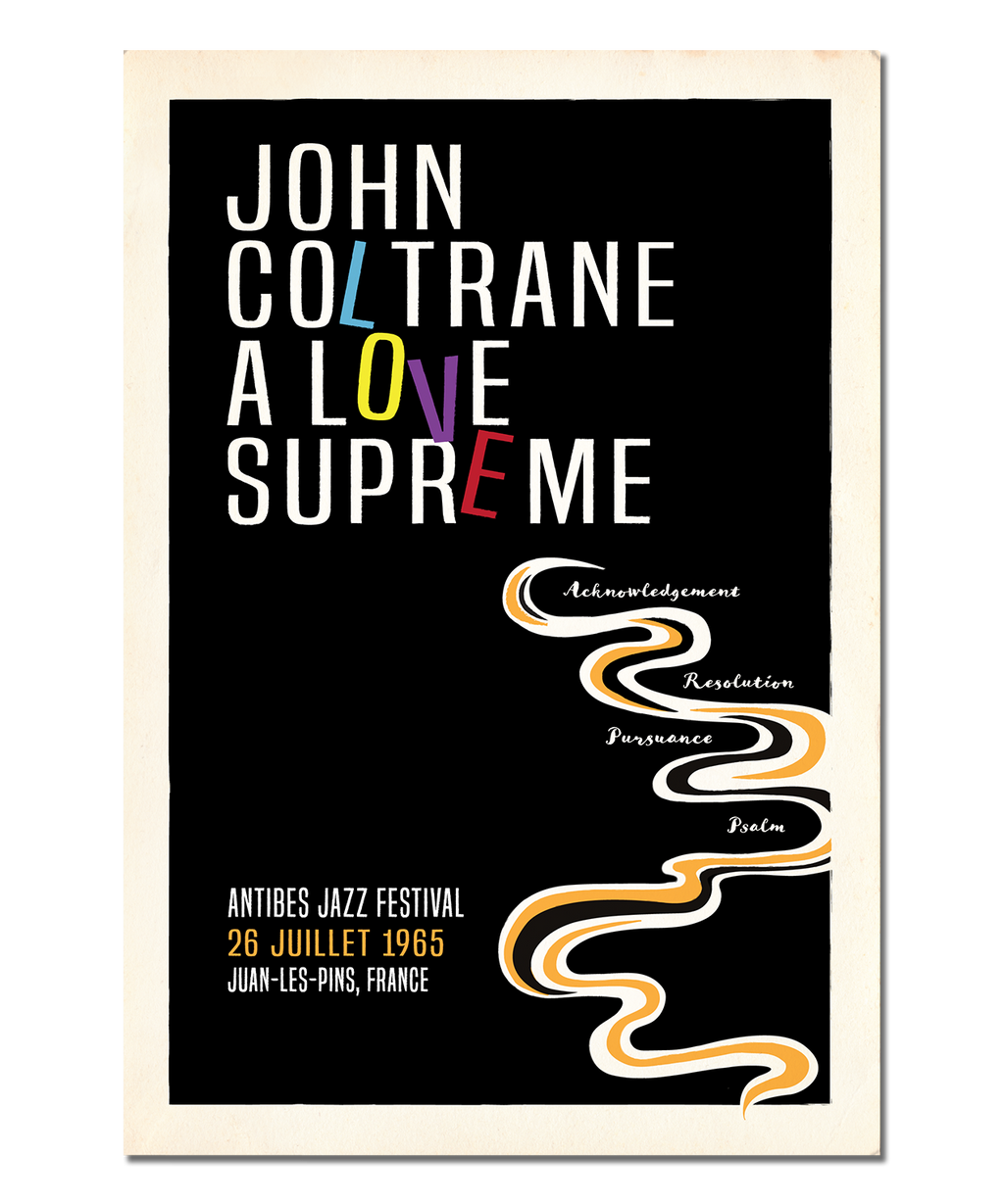 John coltrane a love supreme poster best sale