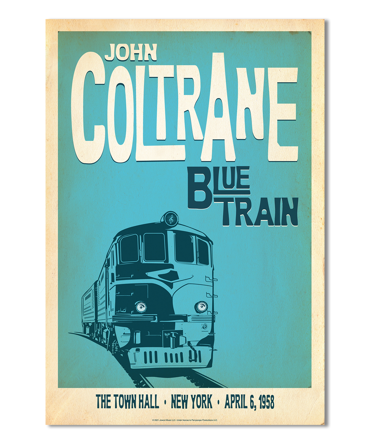 John Coltrane, Blue Train (Original Design)
