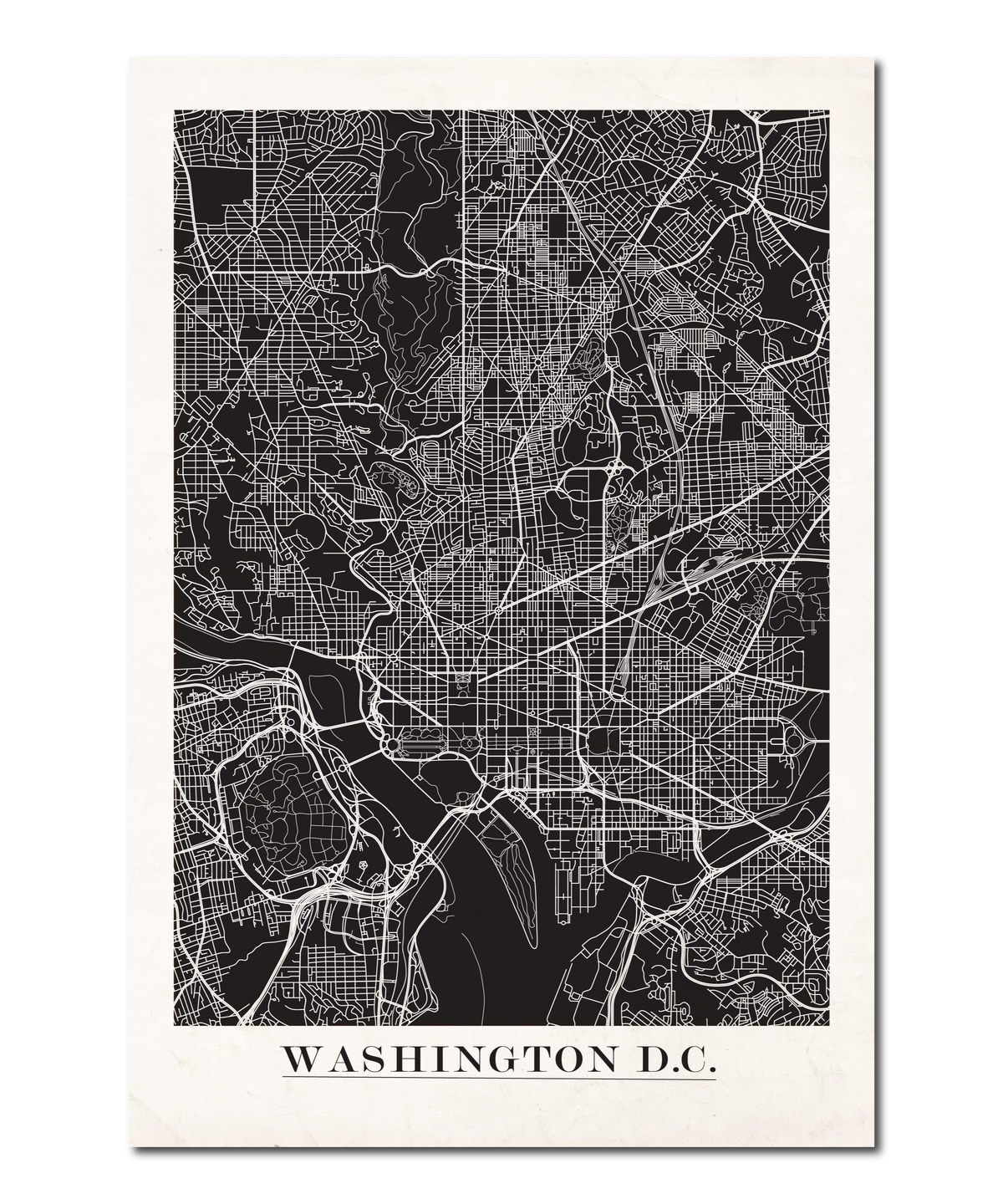 Washington D.C. Map Design