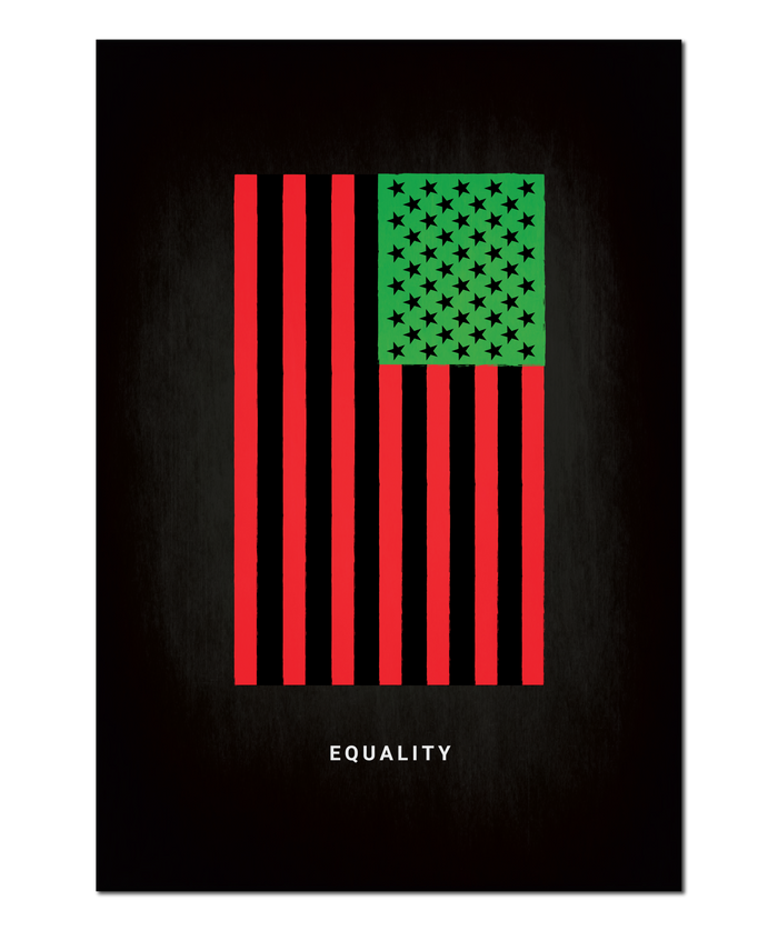 Pan African Flag Print