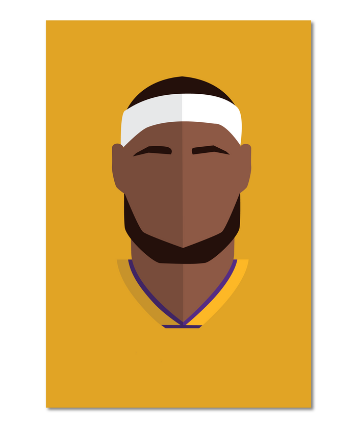 From Cleveland to LA Inspired Original Icon Print (Icon Series)