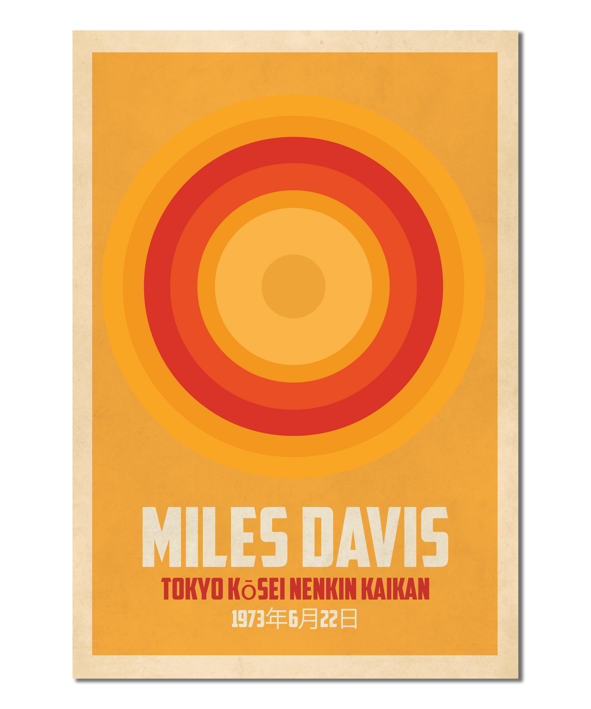 Miles Davis Live in Tokyo, 1973 Concert Print