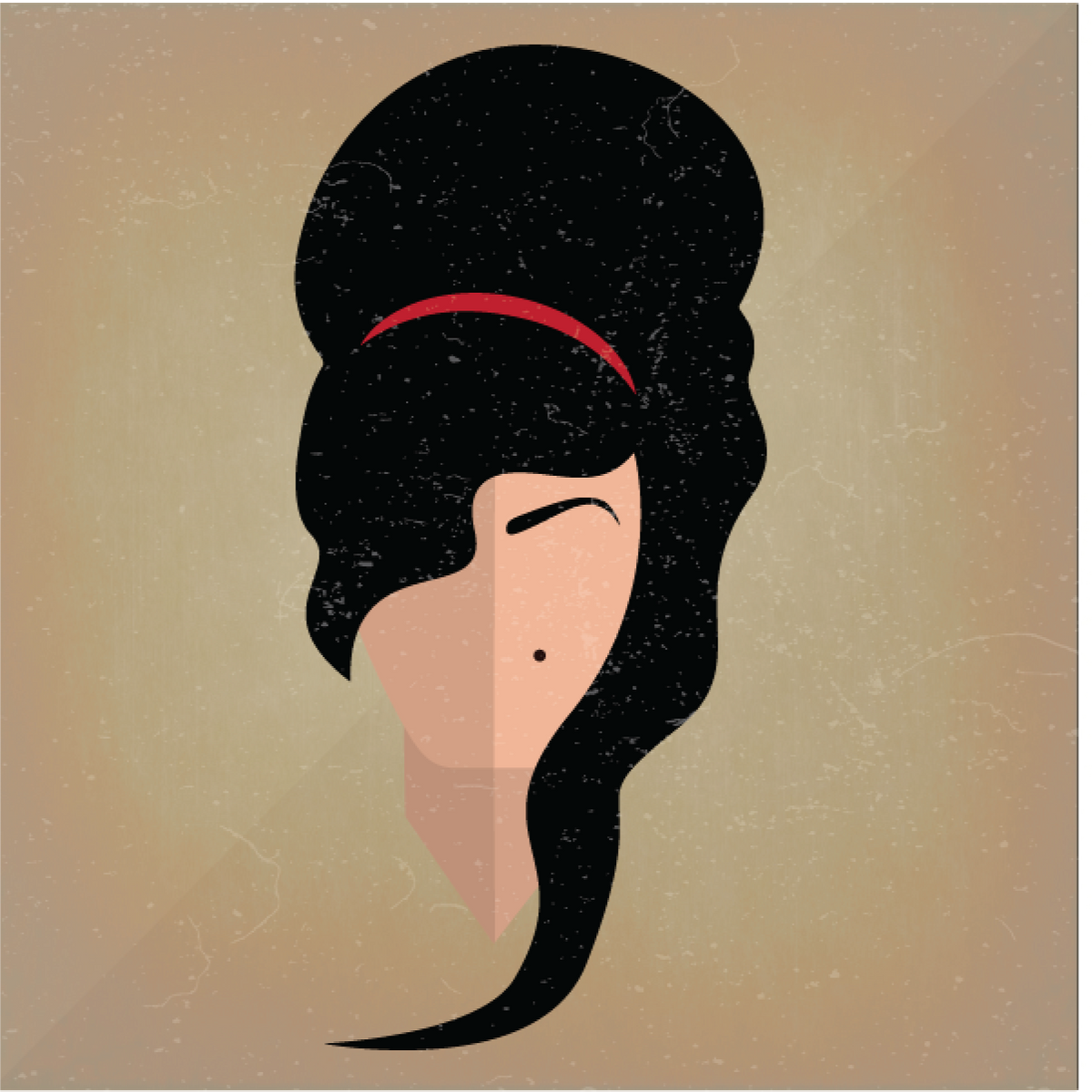 Lady Icon Ceramic Coaster Set