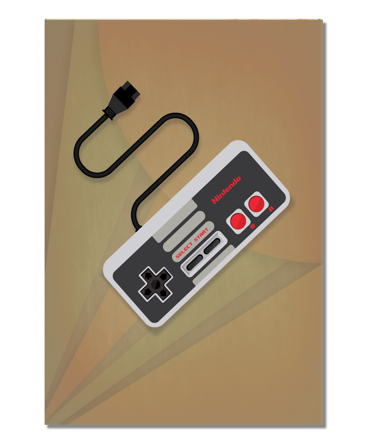 Retro Video Game Print, Version 2