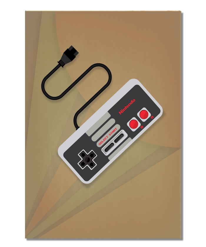 Retro Video Game Print, Version 2
