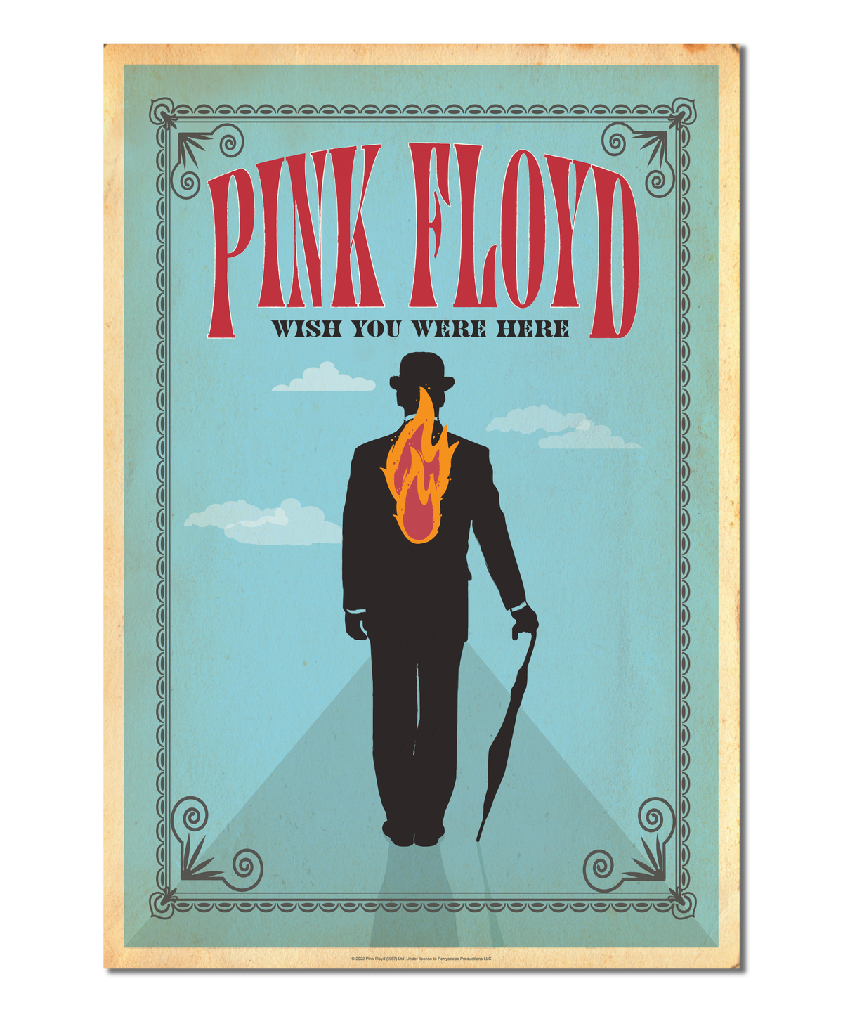 Pink Floyd, Wish You Were Here Print (Original Design)