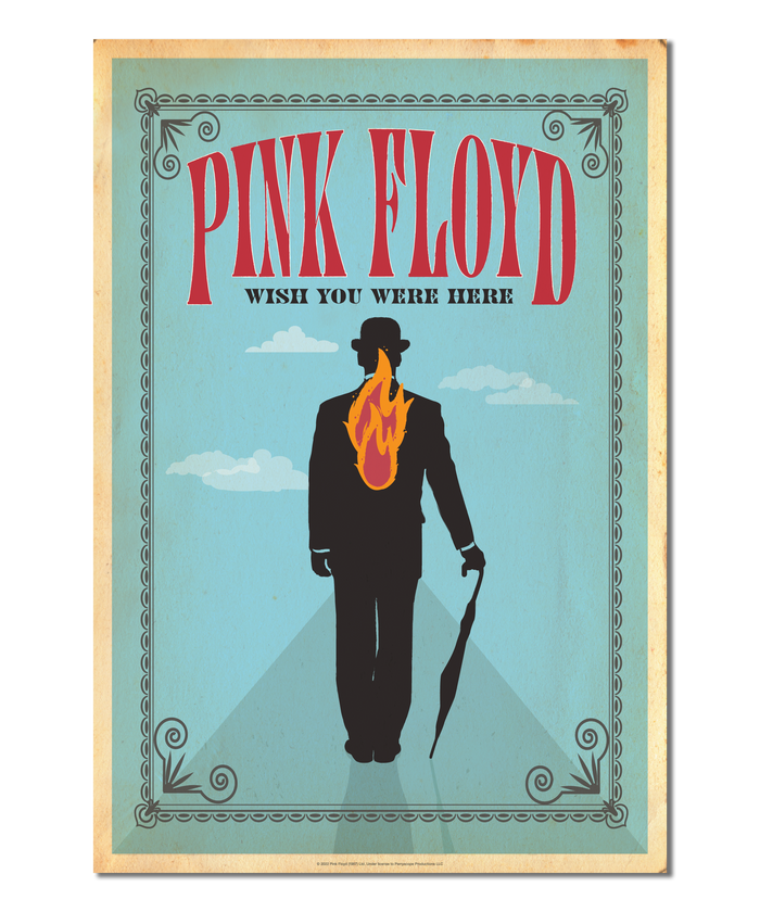 Pink Floyd, Wish You Were Here Print (Original Design)
