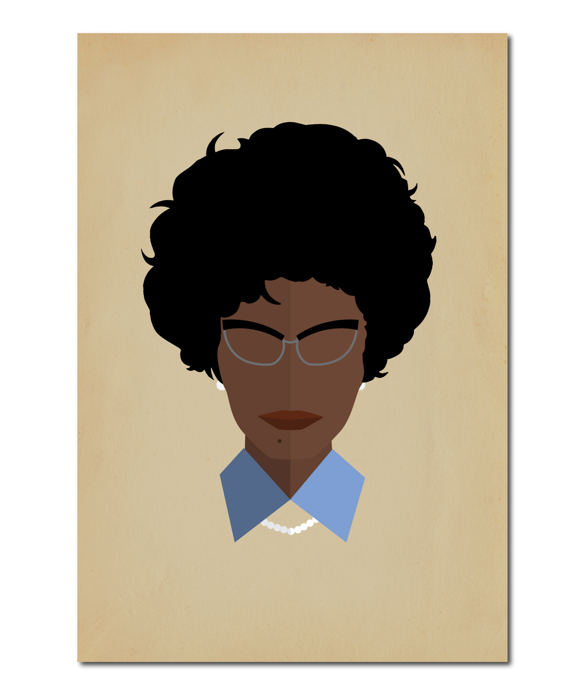 Chisholm for President Icon Original Print (Icon Series)