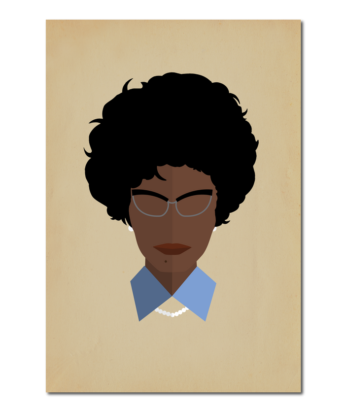Chisholm for President Icon Original Print (Icon Series)