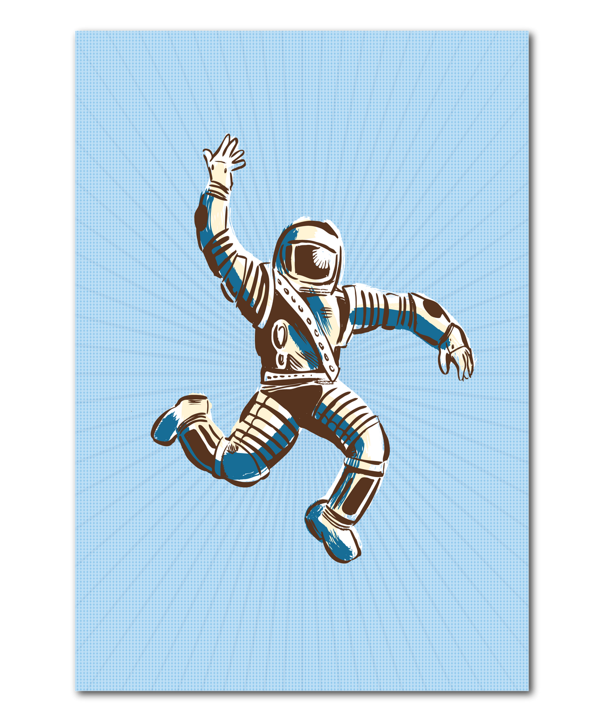 Space Cowboy Inspired Original Print Design