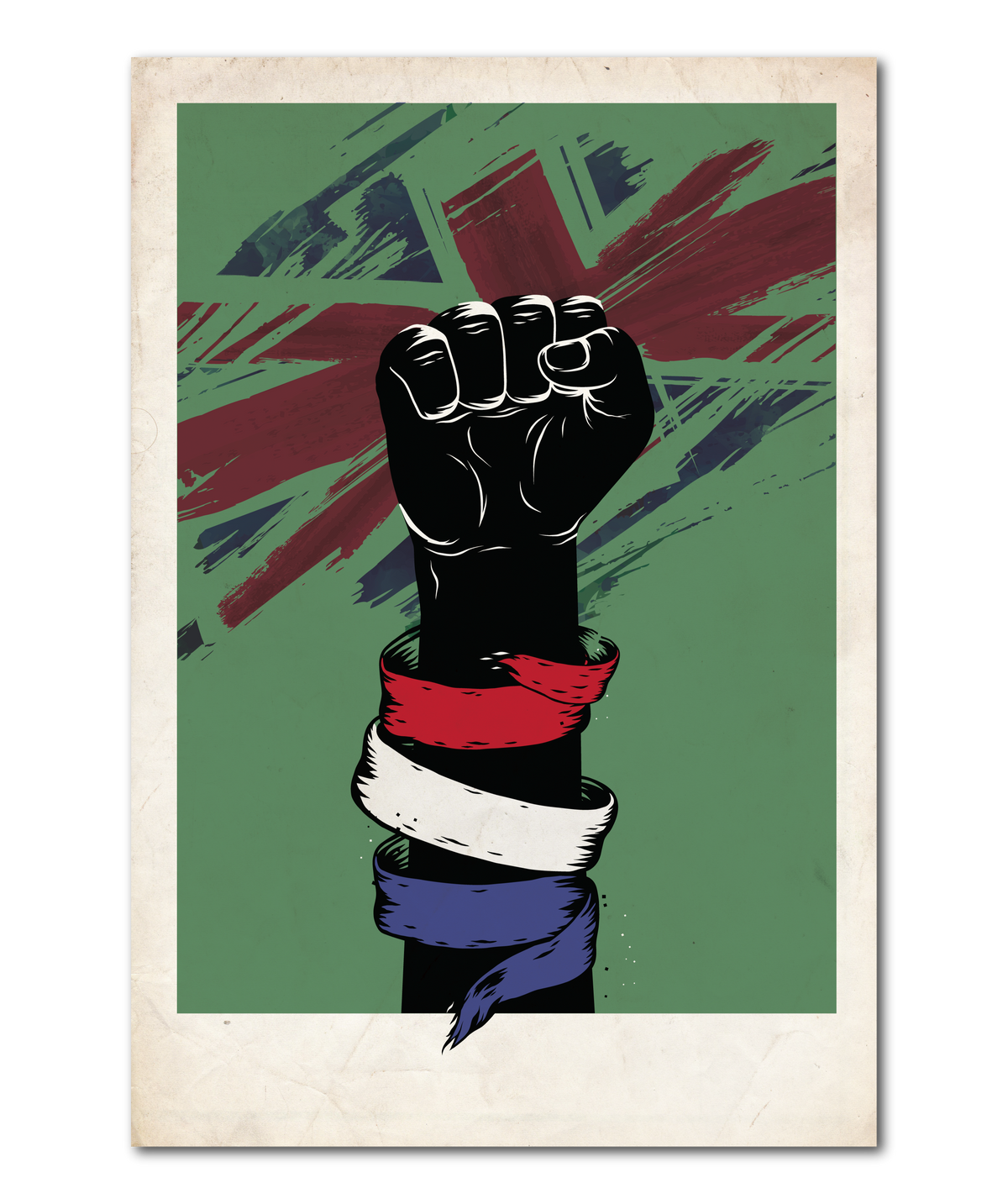British Punk Inspired Original Design Print Design