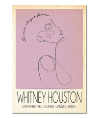 Whitney Houston Live In France Print