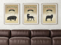 Pink Floyd Three (3) Poster Print Set Inspired by the album, "Animals: