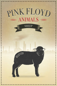 Pink Floyd Three (3) Poster Print Set Inspired by the album, "Animals: