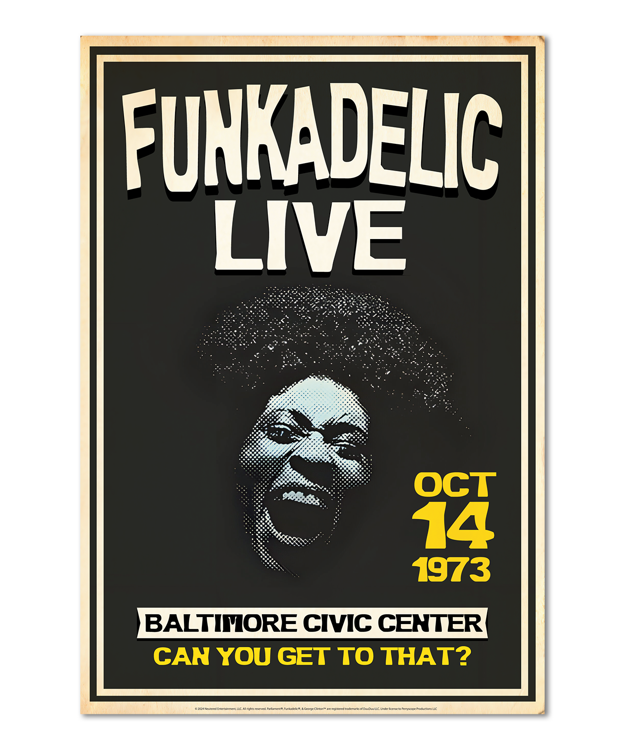 Funkadelic Live 1972 – STUDIO MAXE
