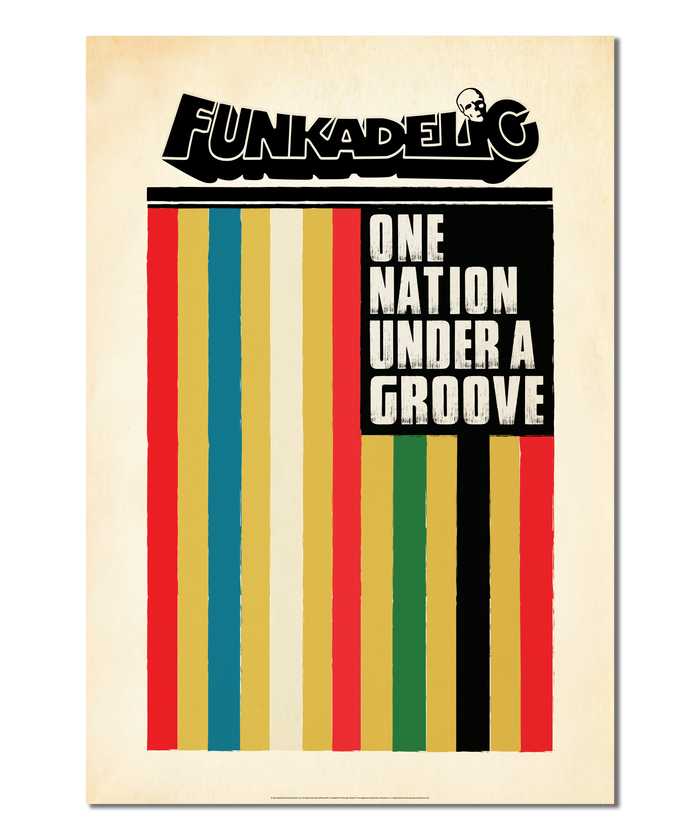 Funkadelic, One Nation Under A Groove Print