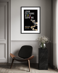 John Coltrane, A Love Supreme Live, 1965, Fine Art Framed