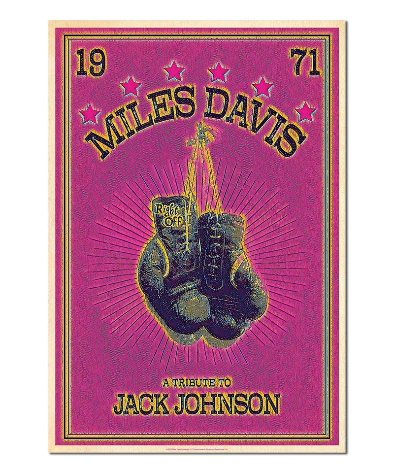Miles Davis Tribute to Jack Johnson, Version Two Print