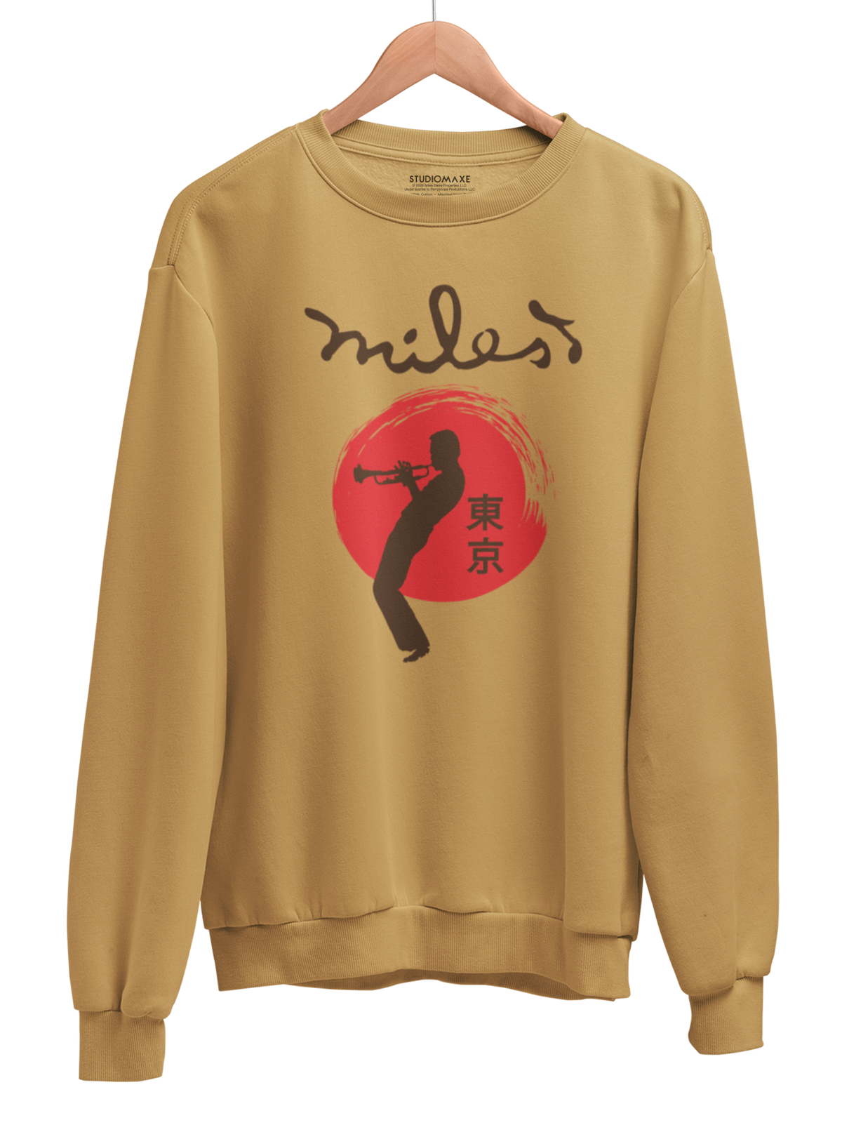 Miles Davis Tokyo Sweatshirt (Officially Licensed) PRE-ORDER / SHIPS EARLY SEPtEMBER