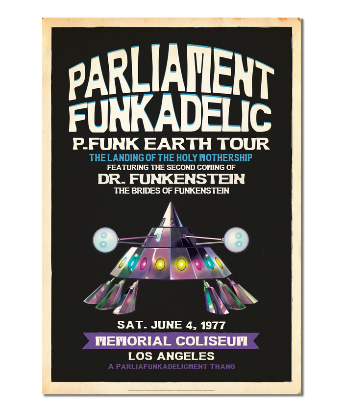 Parliament-Funkadelic, P.Funk Earth Tour Concert Print