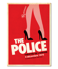 The Police Live in Paris, Roxanne Print (Original Design)