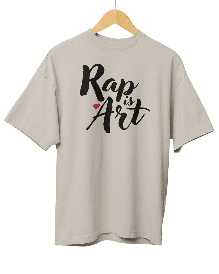 Rap Is Art Greige T-Shirt