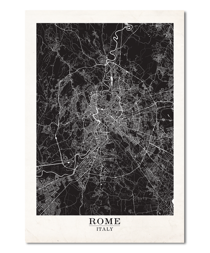 Rome Map Design