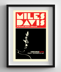 Miles Davis Live at the Plugged Nickel Chicago, 1967 Concert Print