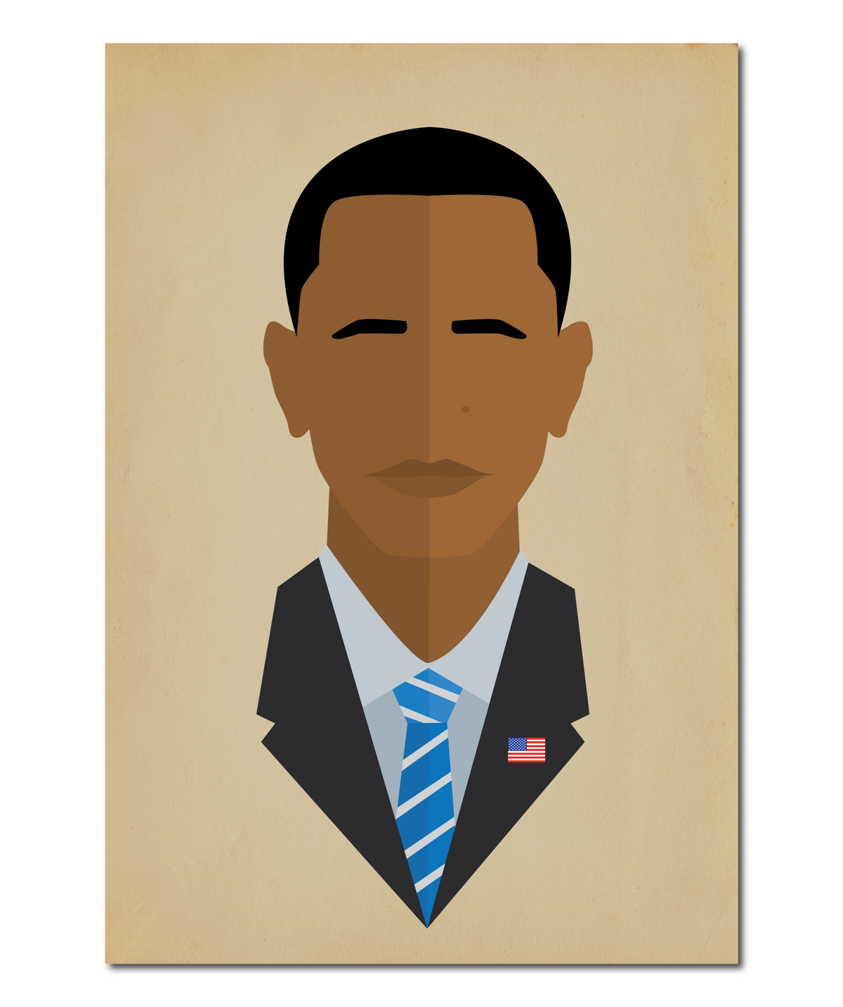 Obama Icon Barack Obama Icon Original Print – STUDIO MAXE