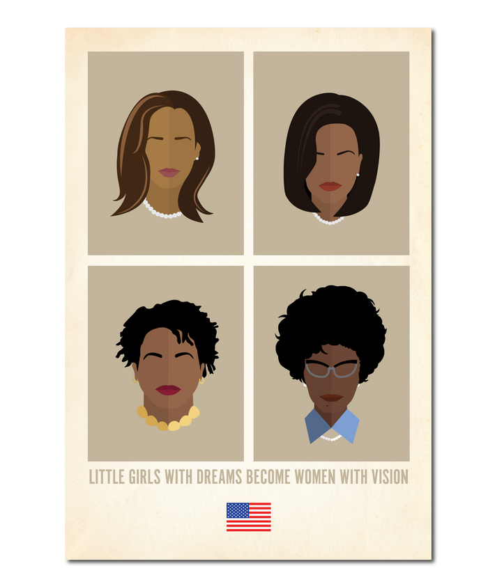 Black Women Icons Original Print