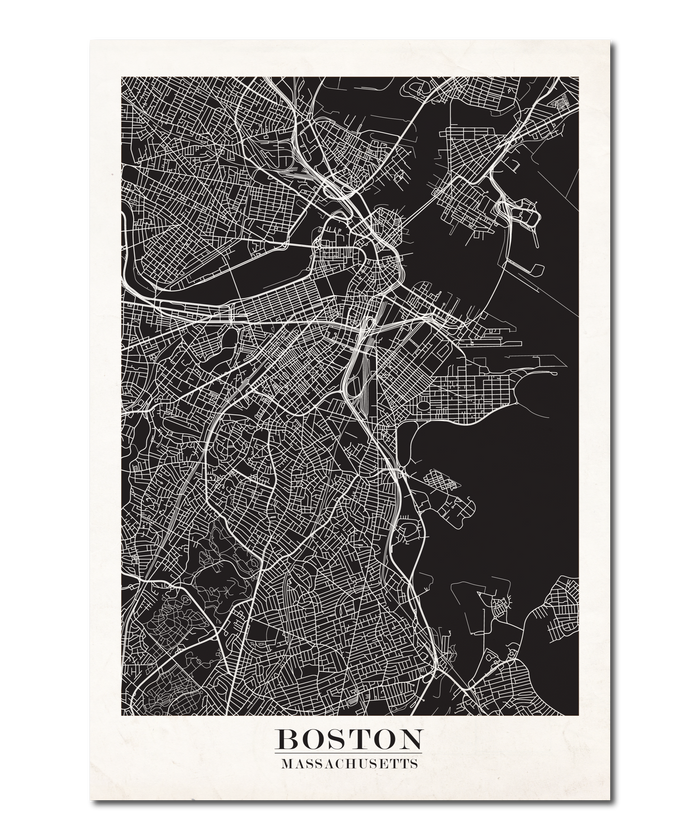 Boston Map Design