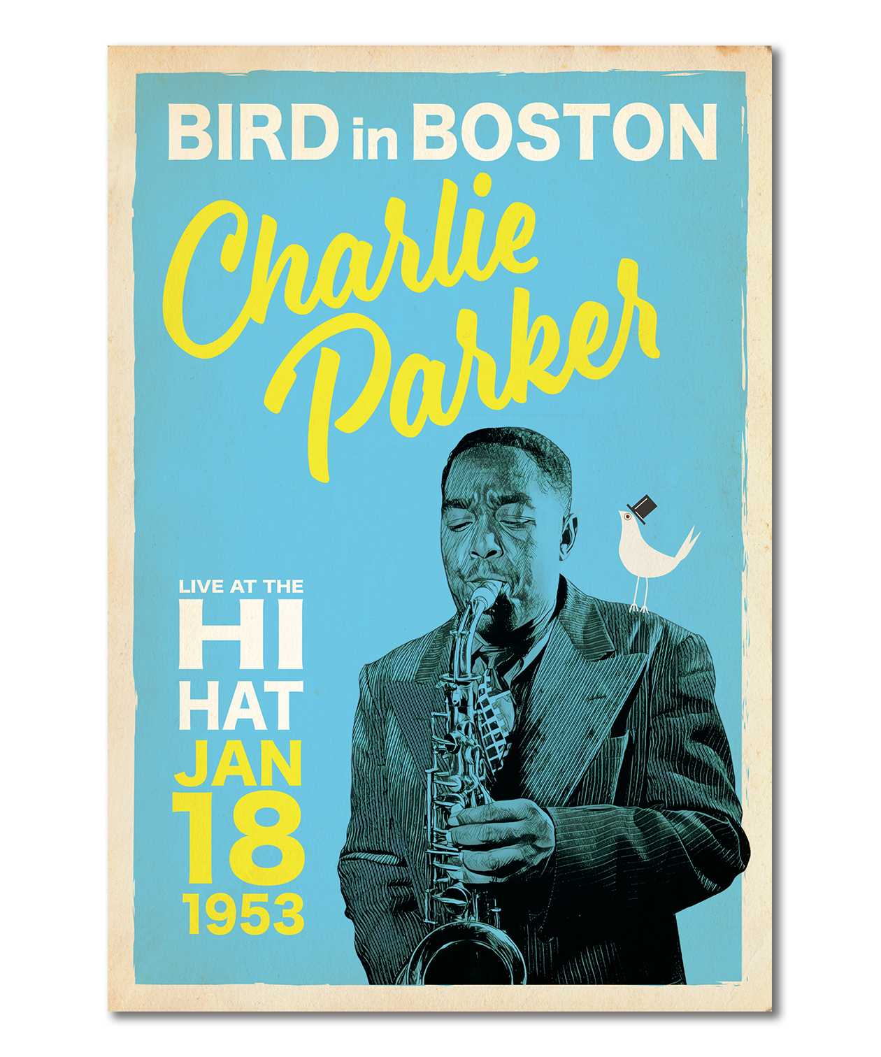 Charlie Parker in Boston Print – STUDIO MAXE