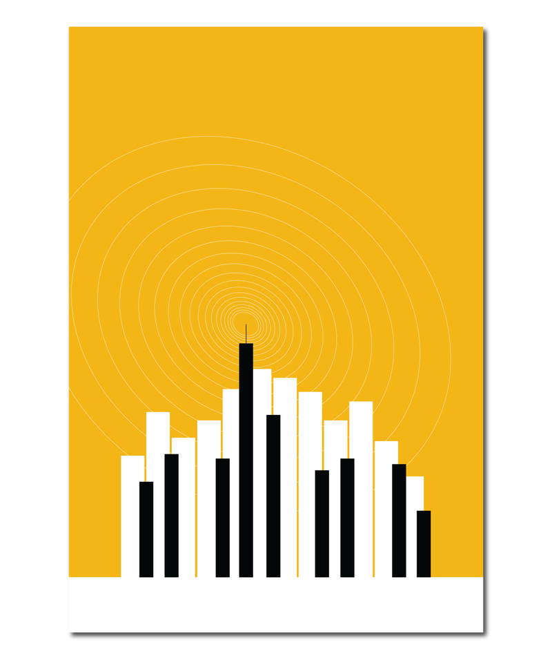 City Keys Original Design Print Inspired by  “Jazz (We Got)”