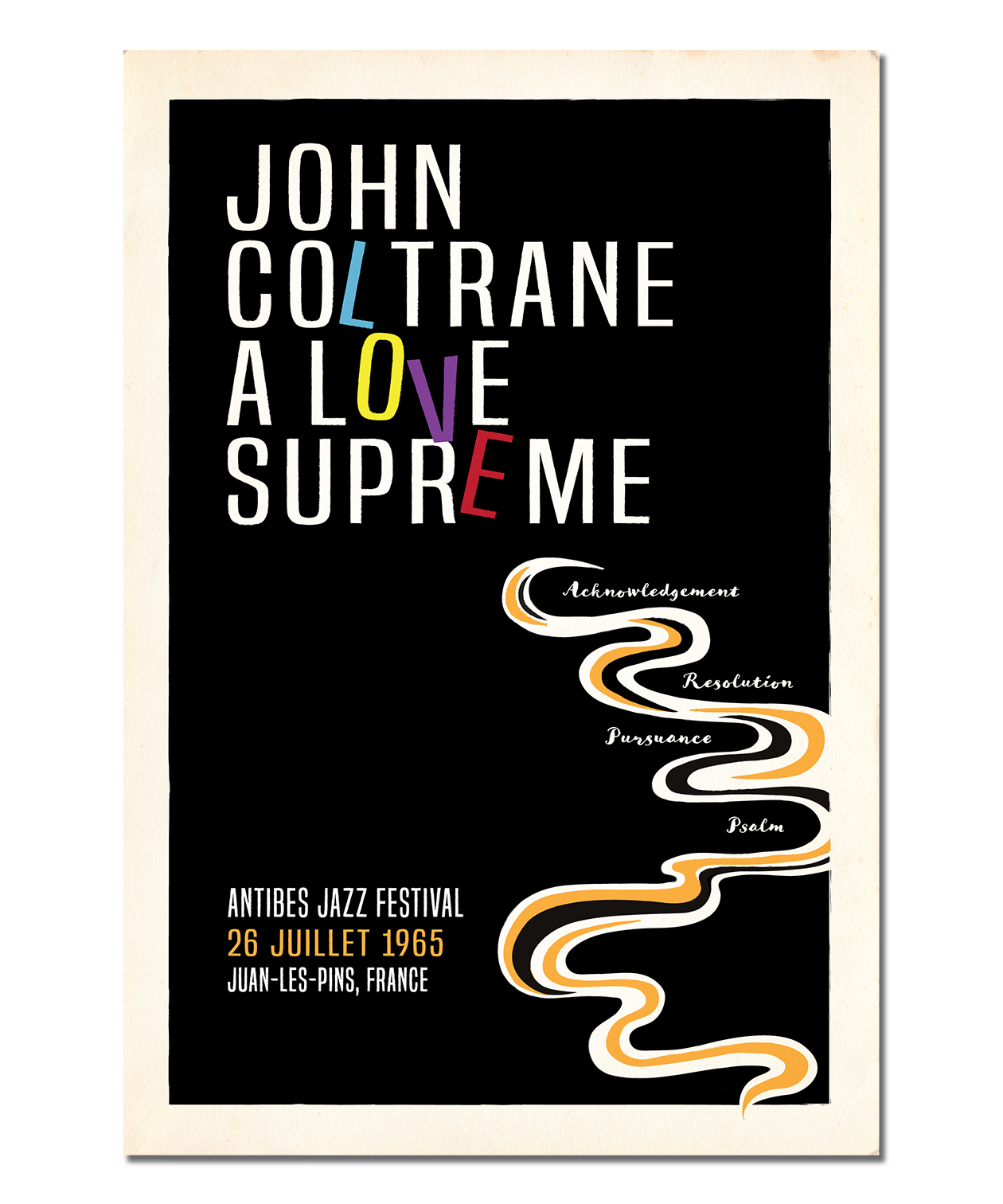 John Coltrane, A Love Supreme Live (Original Design) – STUDIO MAXE