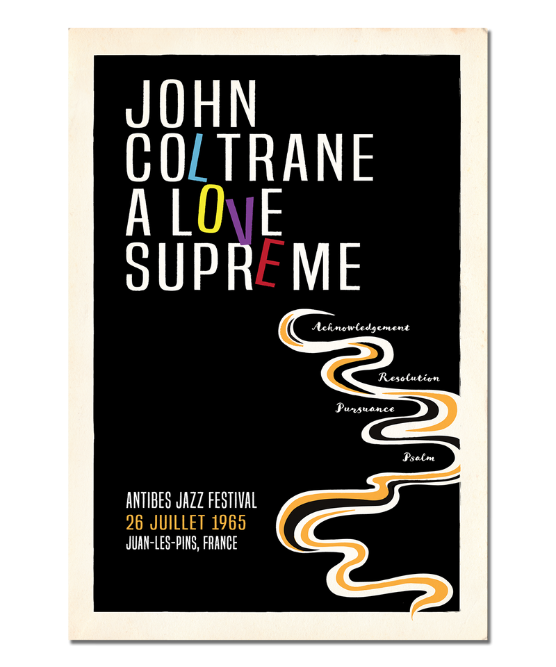 John Coltrane, A Love Supreme Live (Original Design)