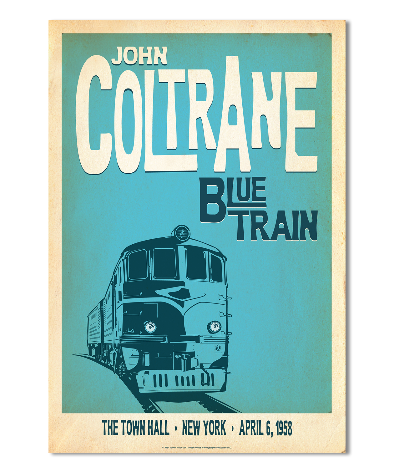 John Coltrane, Blue Train (Original Design) – STUDIO MAXE