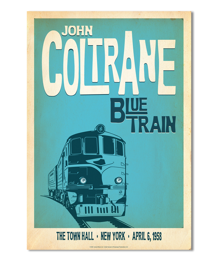 John Coltrane, Blue Train (Original Design)