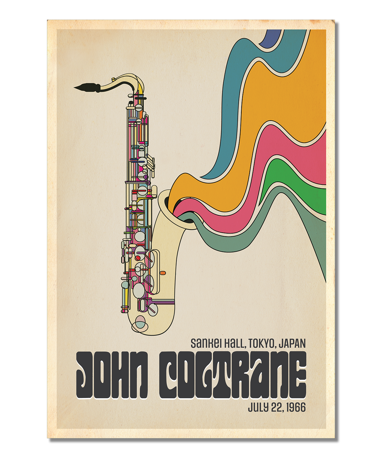 John Coltrane, (Original Design) – STUDIO MAXE
