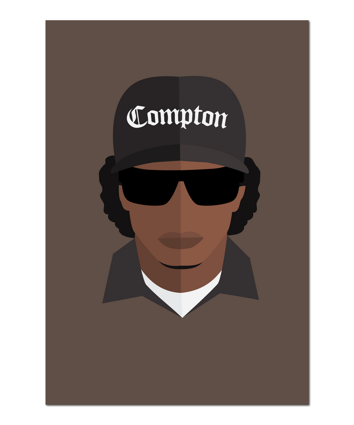 Compton Inspired Original Icon Print (Icon Series)