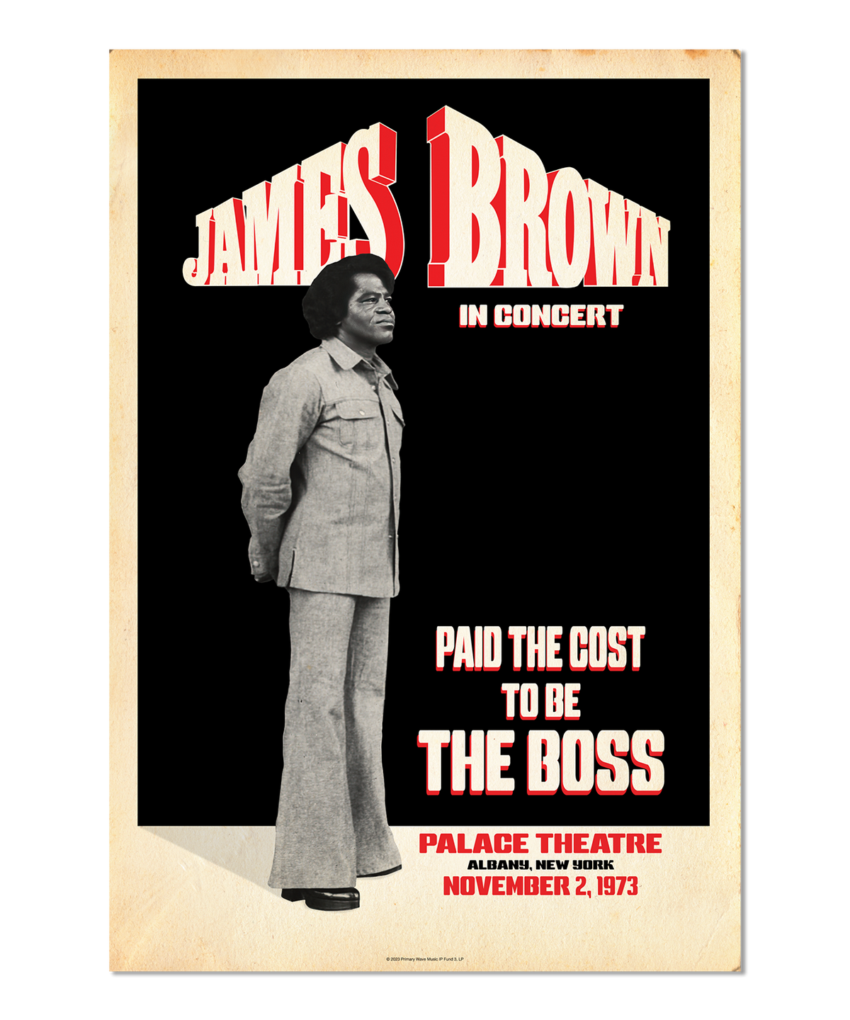 James Brown, The Boss Print
