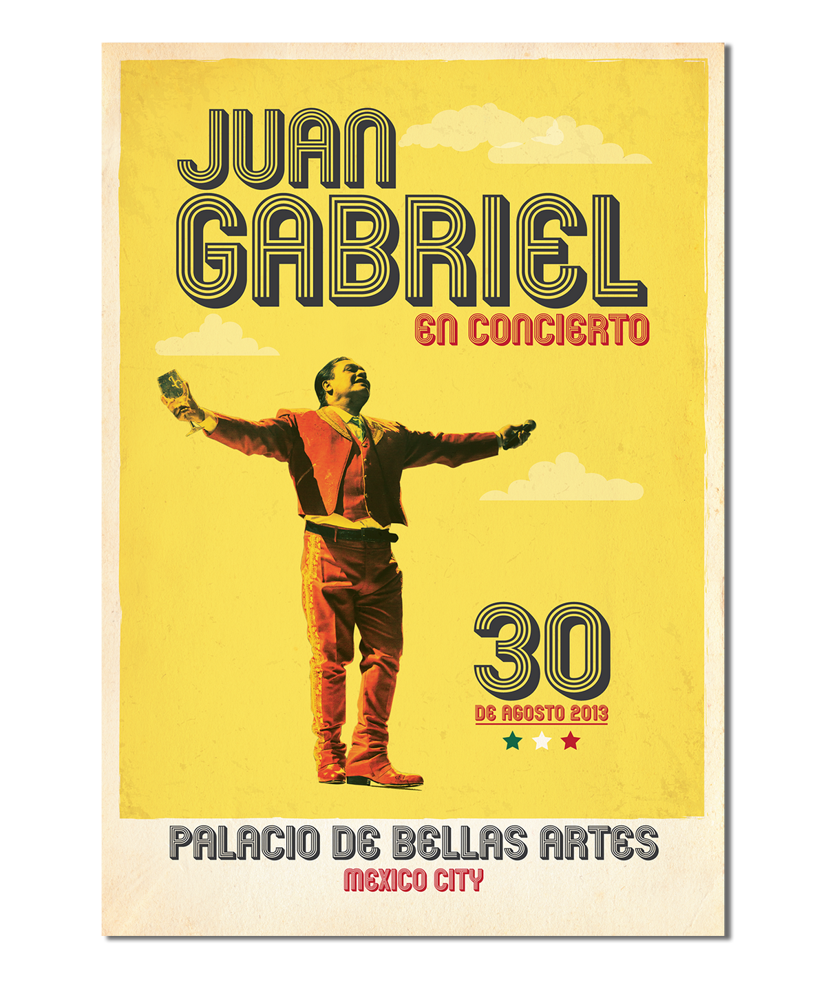 Juan Gabriel, Live in Mexico City Print