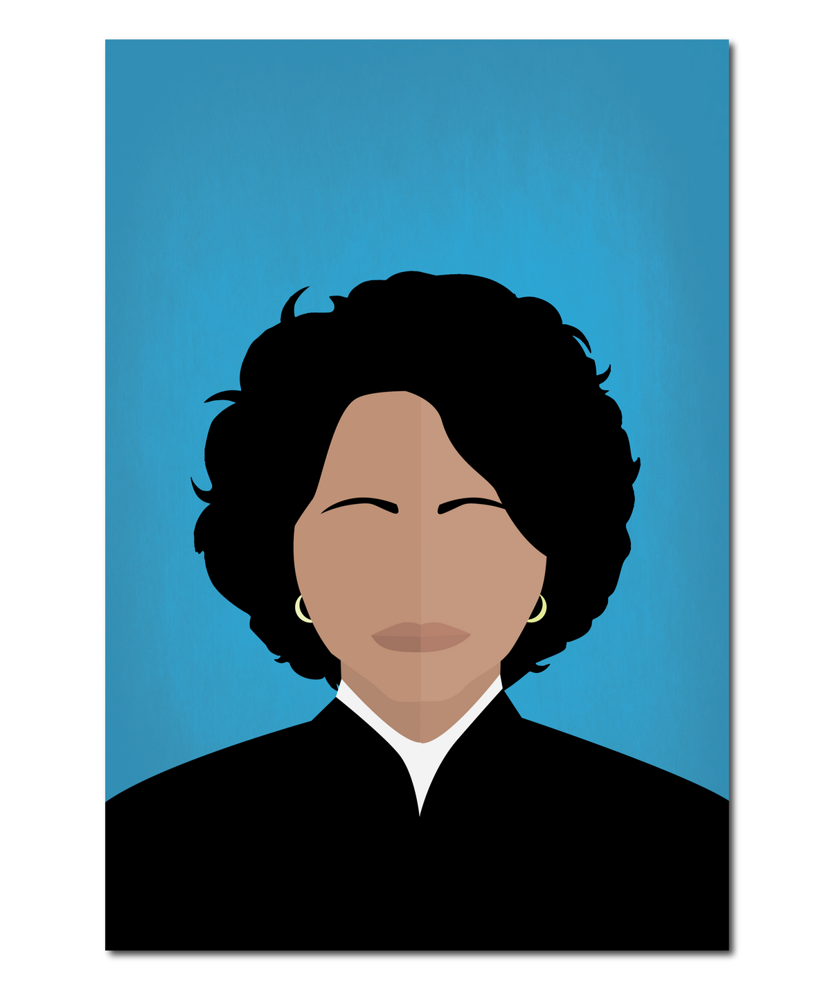 Sonia Sotomayor Inspired Icon Original Print (Icon Series)