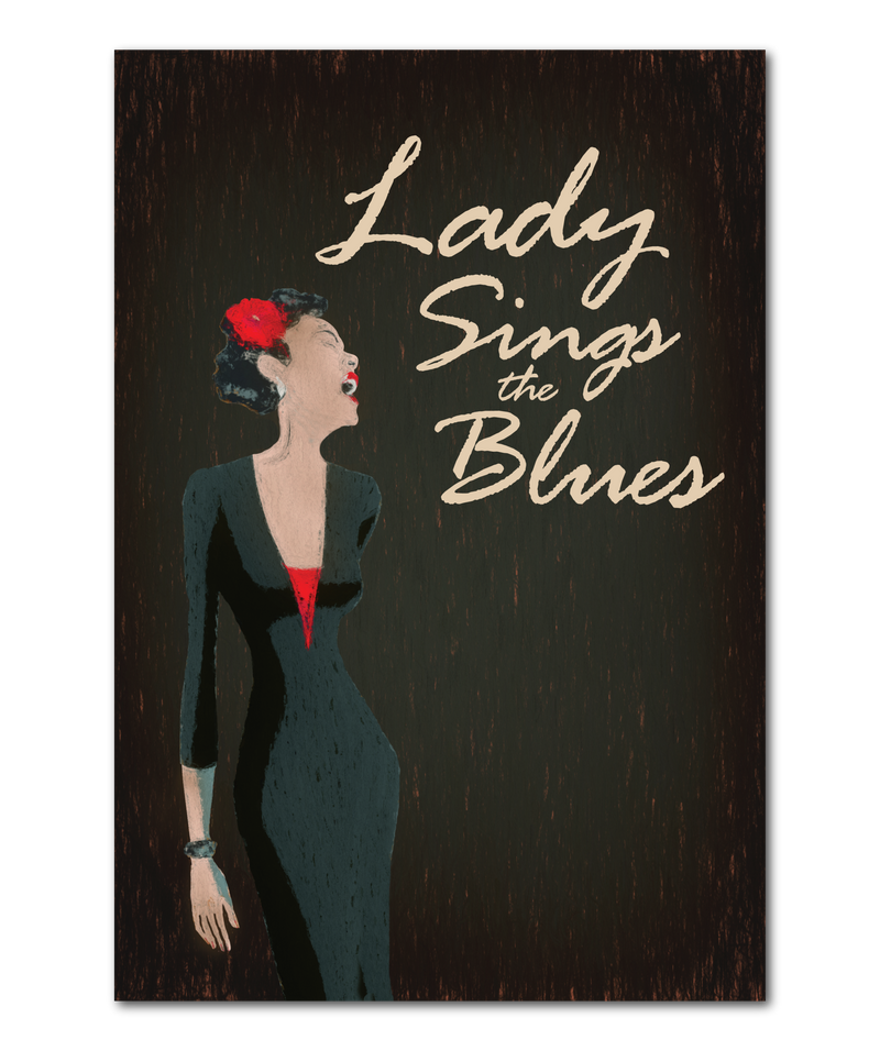 Lady Sings the Blues Reinterpretation Print (Original Design)