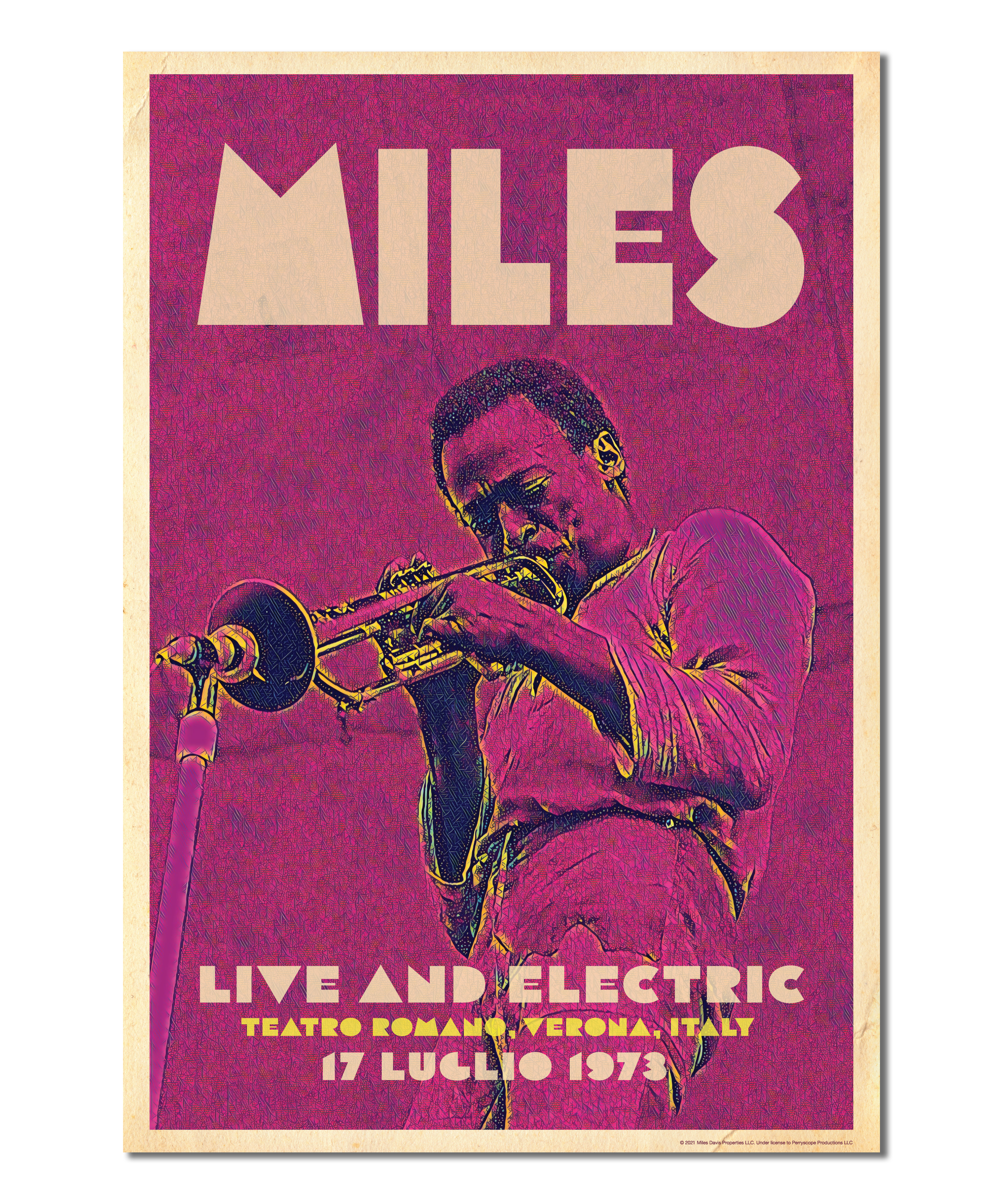 Miles Davis Live in Italy Print – STUDIO MAXE
